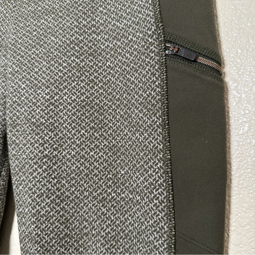 Athleta Criss Cross Drifter Tights Green Sz Small‎ - Picture 3 of 12